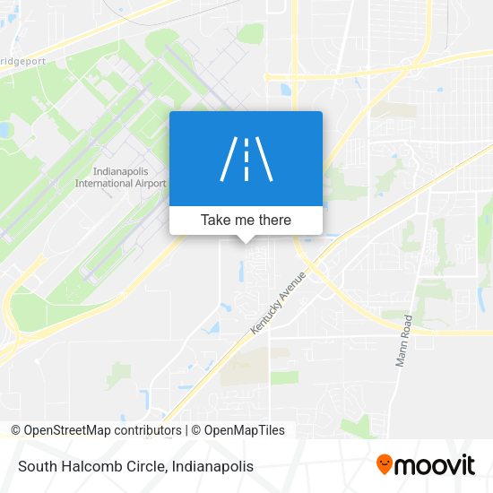 South Halcomb Circle map