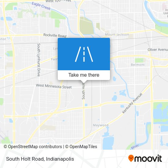 South Holt Road map