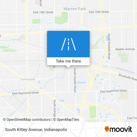 South Kitley Avenue map