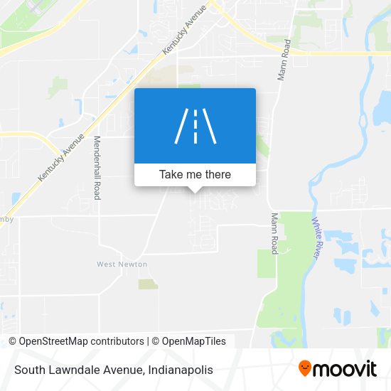 South Lawndale Avenue map