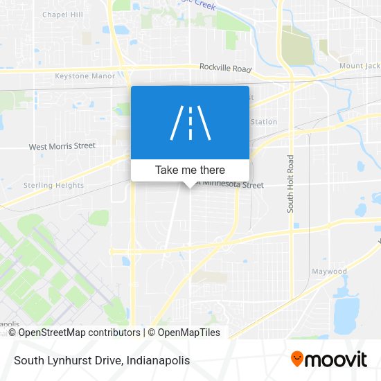 South Lynhurst Drive map