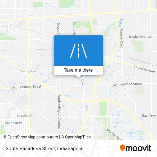 Mapa de South Pasadena Street