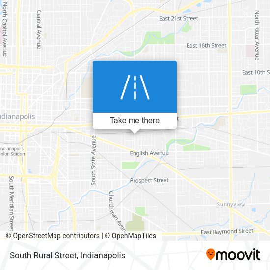 South Rural Street map