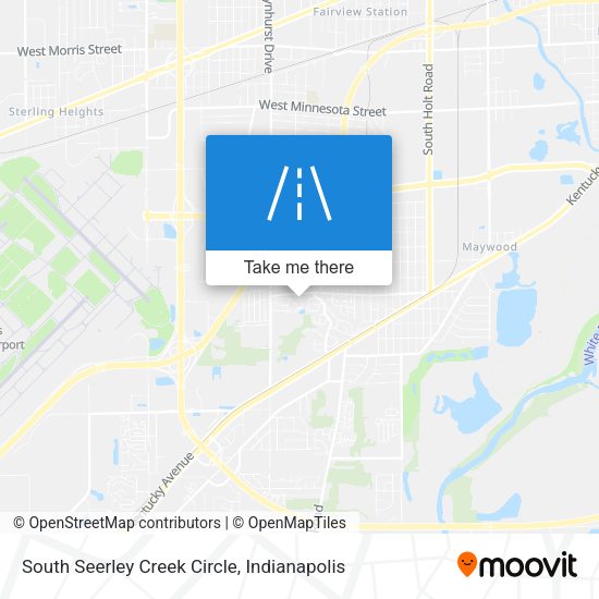 Mapa de South Seerley Creek Circle