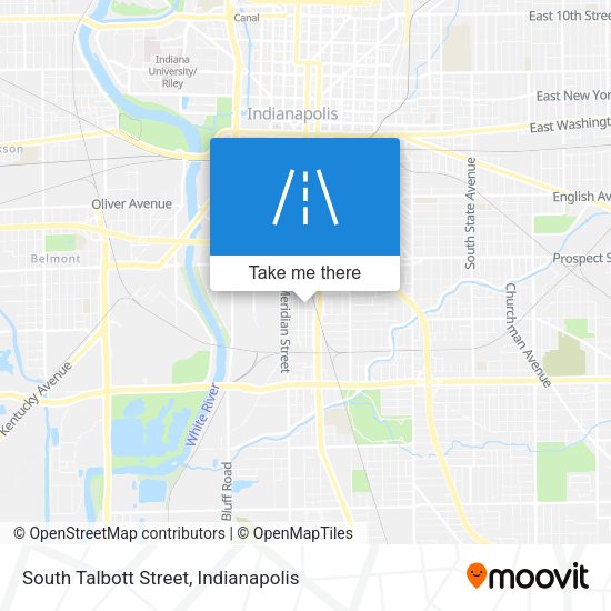 Mapa de South Talbott Street