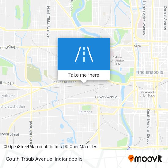 South Traub Avenue map
