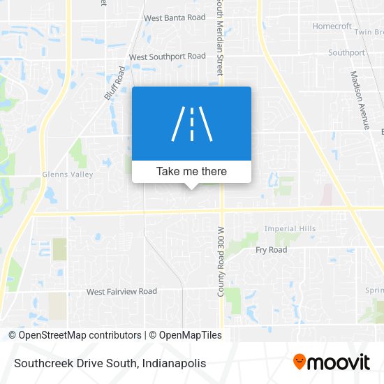 Southcreek Drive South map
