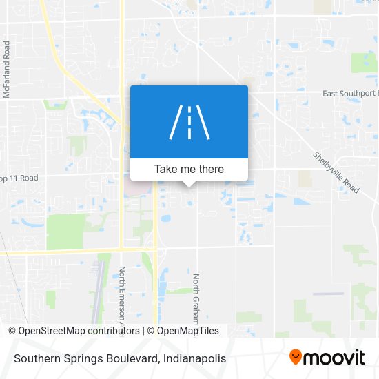 Mapa de Southern Springs Boulevard