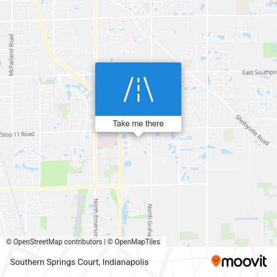 Southern Springs Court map