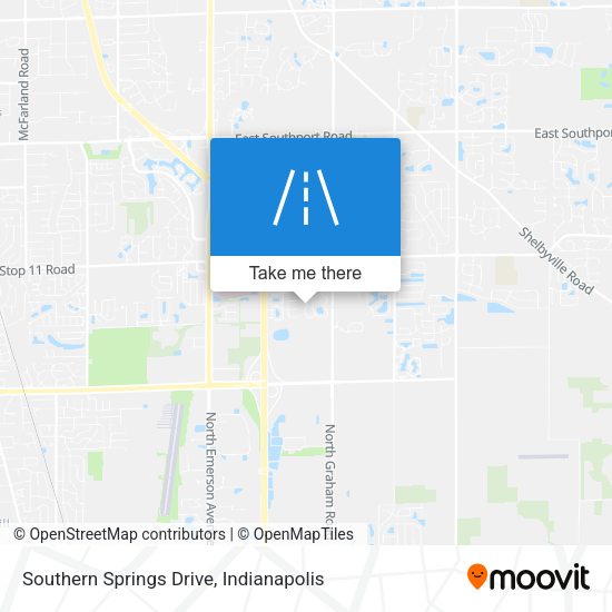 Southern Springs Drive map