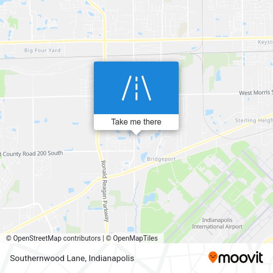 Mapa de Southernwood Lane