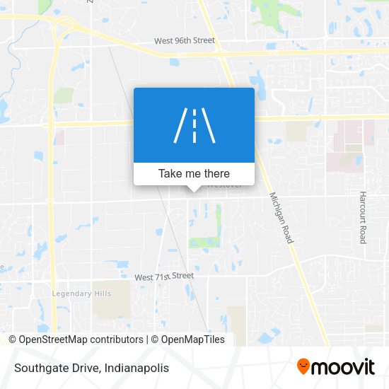 Southgate Drive map