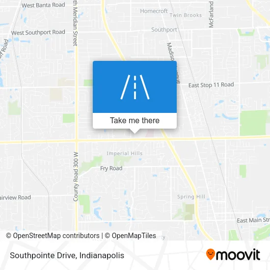 Southpointe Drive map