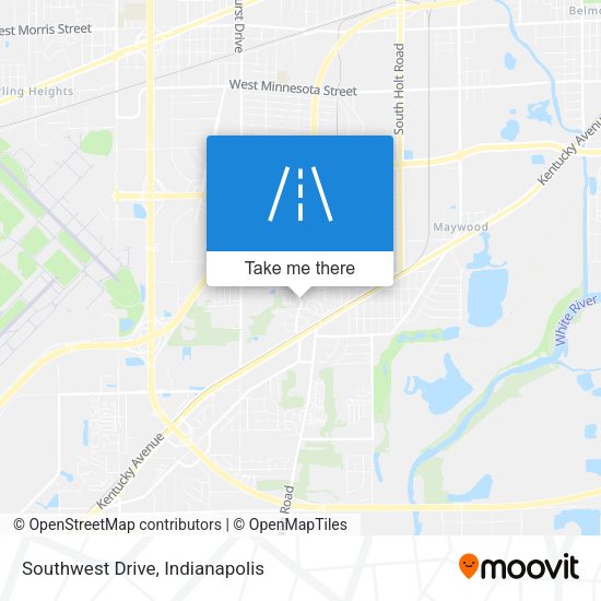 Southwest Drive map