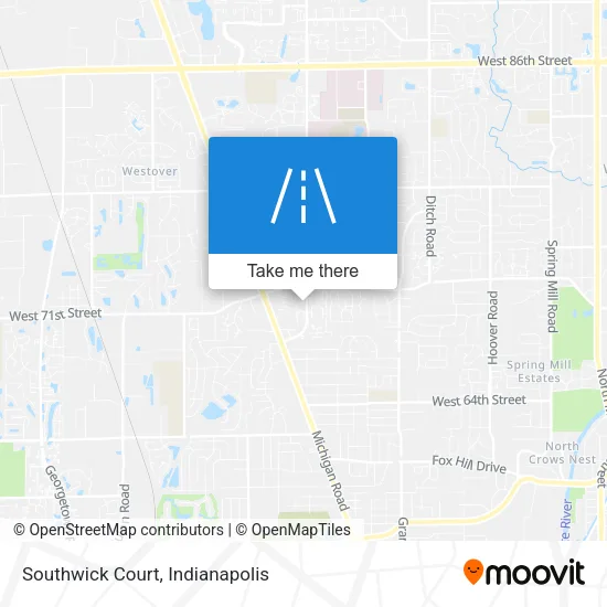 Southwick Court map