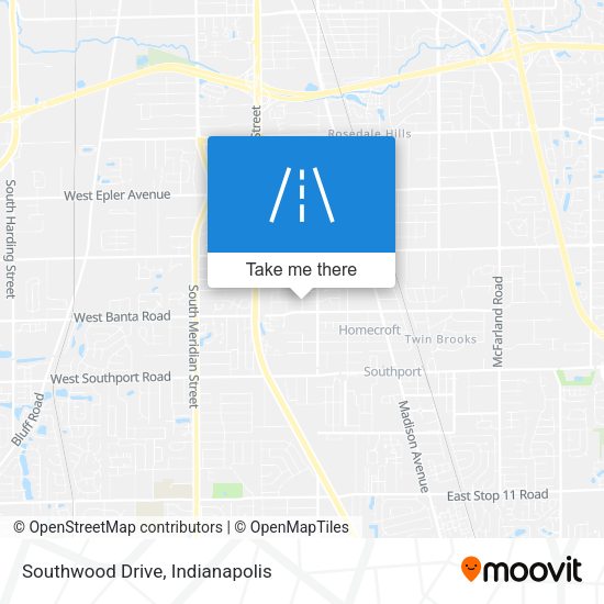 Southwood Drive map