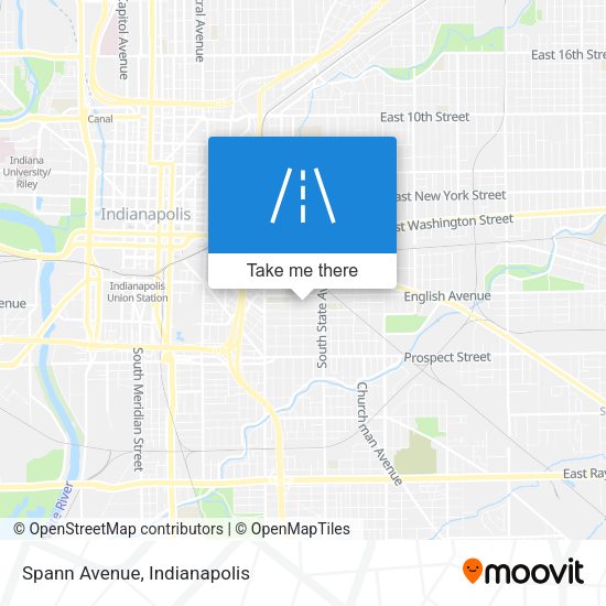 Mapa de Spann Avenue