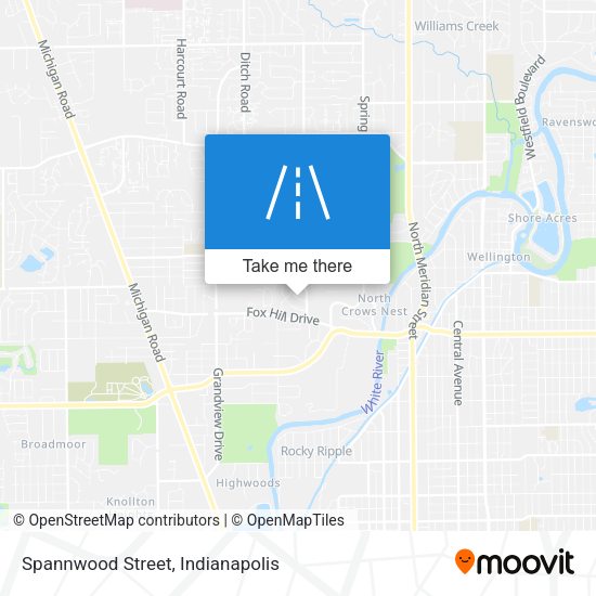 Spannwood Street map