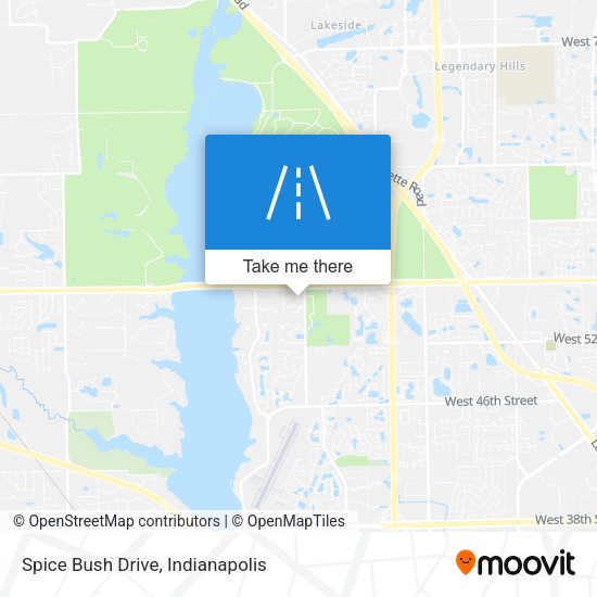 Mapa de Spice Bush Drive
