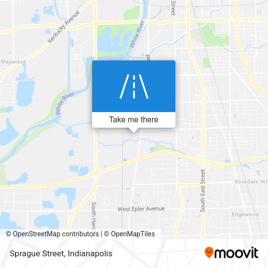 Sprague Street map