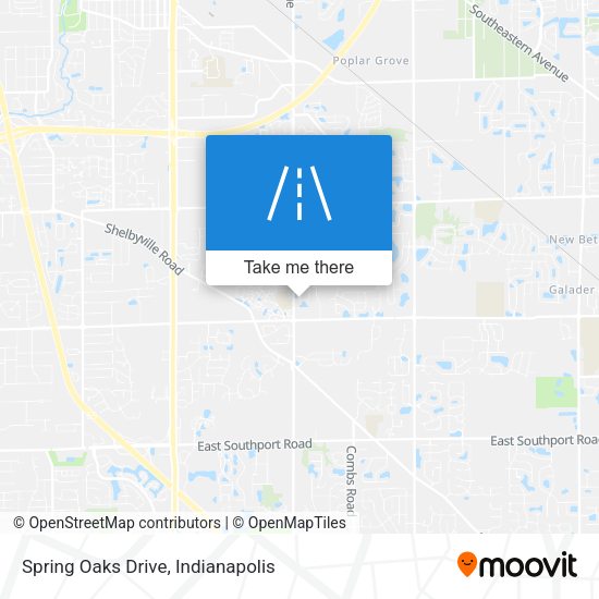 Mapa de Spring Oaks Drive