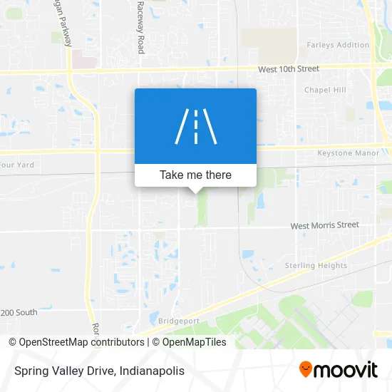 Spring Valley Drive map