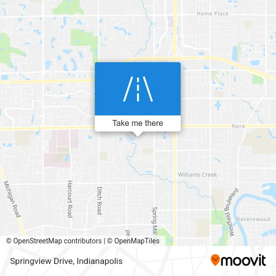 Springview Drive map