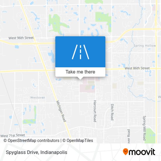 Spyglass Drive map
