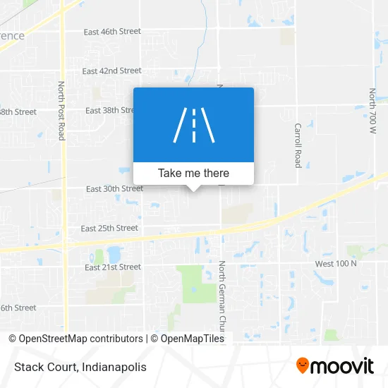 Stack Court map
