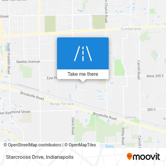Starcrooss Drive map