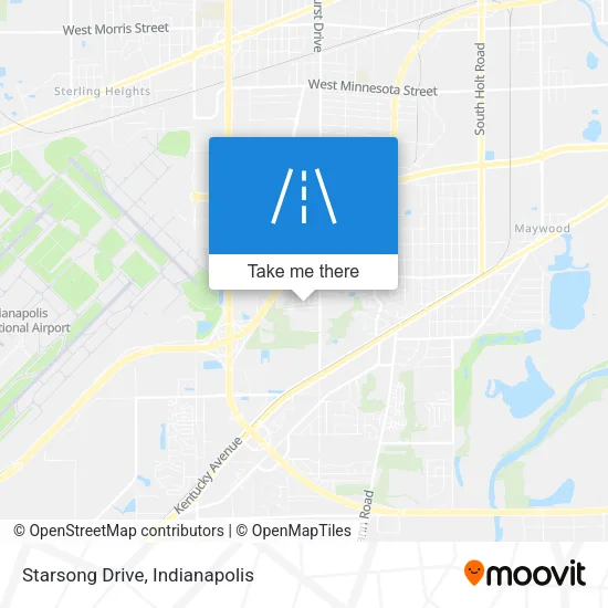 Starsong Drive map