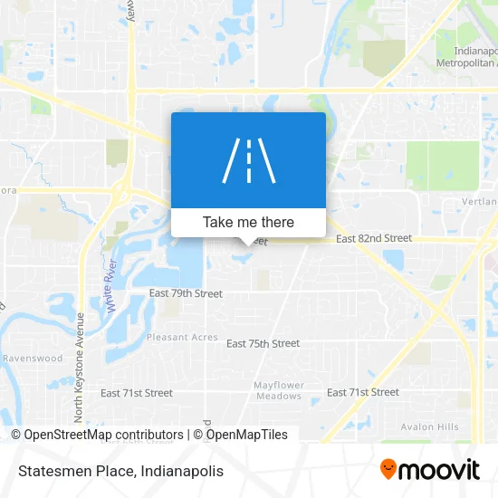 Statesmen Place map