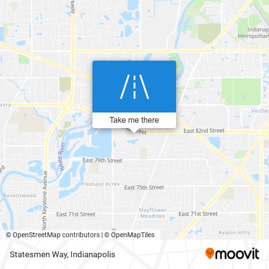 Statesmen Way map