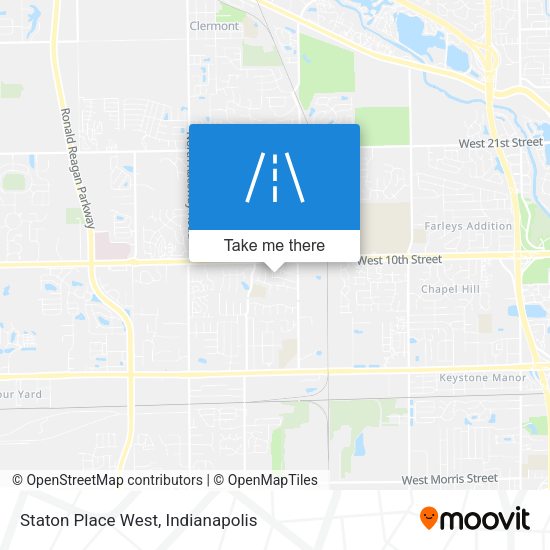 Staton Place West map