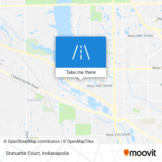 Statuette Court map