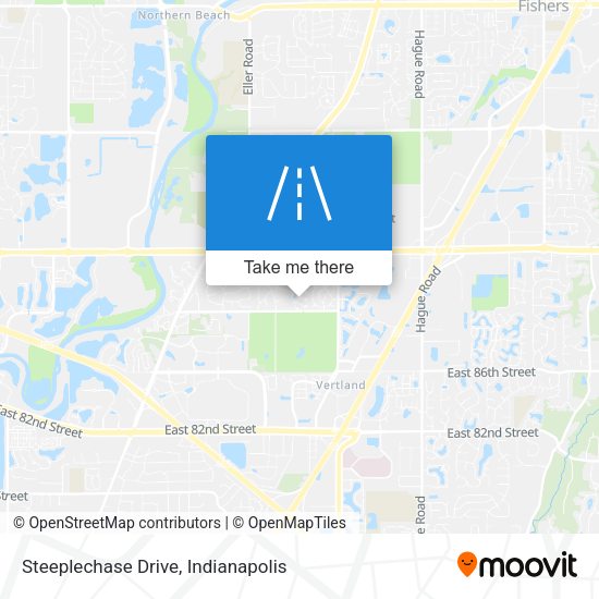 Mapa de Steeplechase Drive