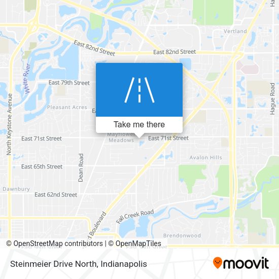 Steinmeier Drive North map