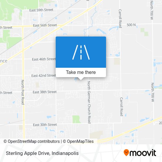 Sterling Apple Drive map