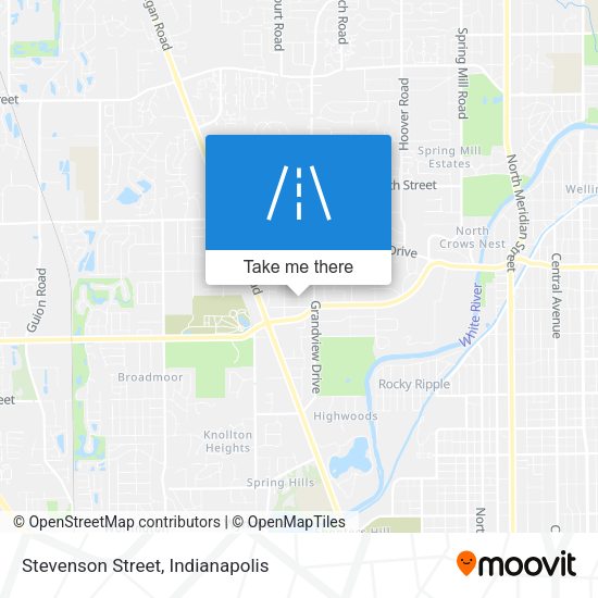 Mapa de Stevenson Street