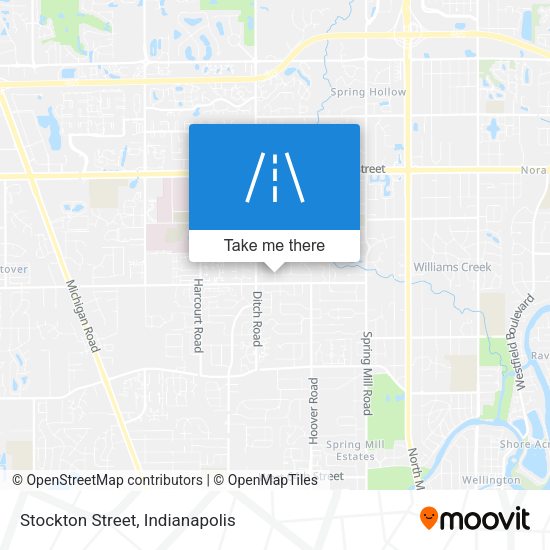 Stockton Street map