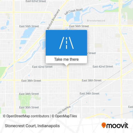 Mapa de Stonecrest Court
