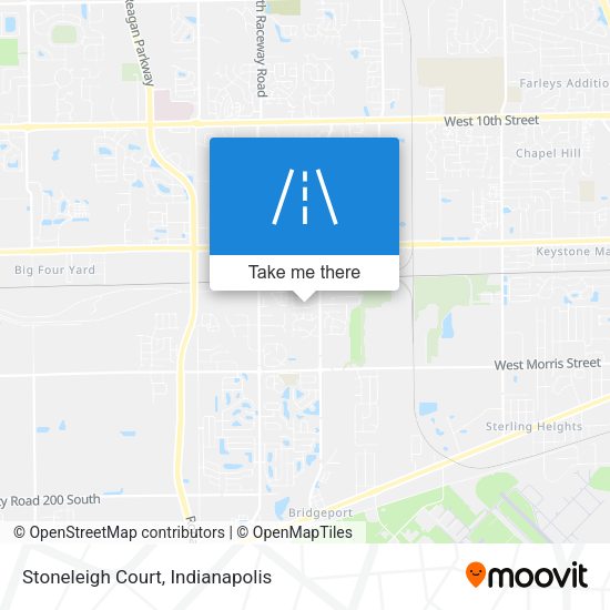 Mapa de Stoneleigh Court