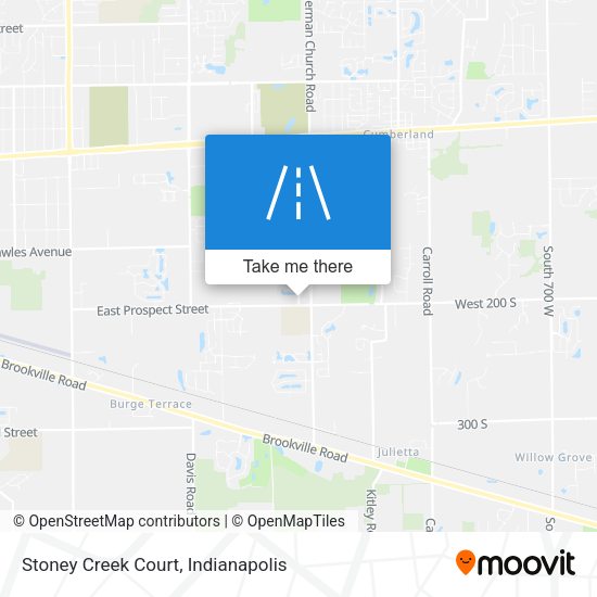Stoney Creek Court map
