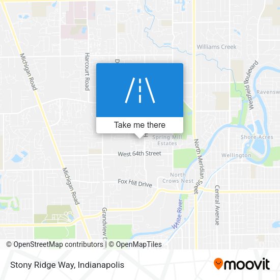 Stony Ridge Way map