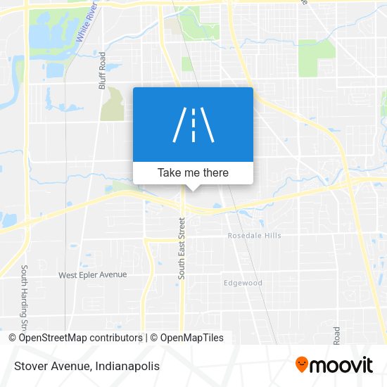 Mapa de Stover Avenue