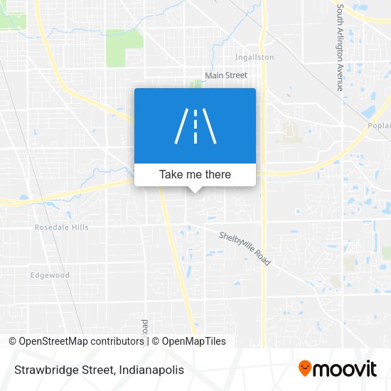 Strawbridge Street map