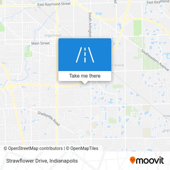 Strawflower Drive map