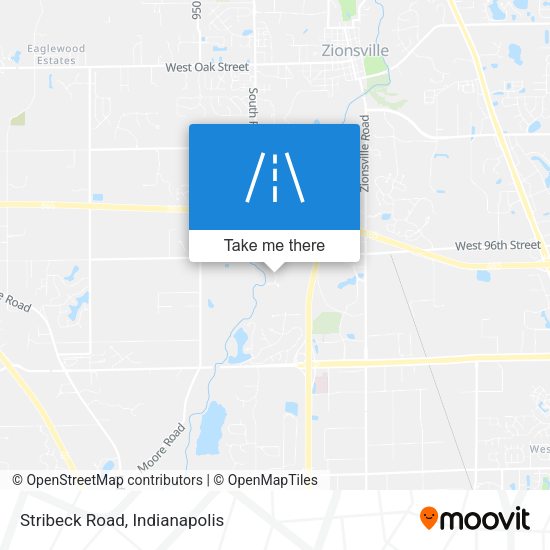 Mapa de Stribeck Road