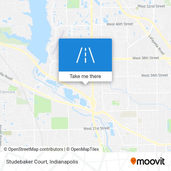 Mapa de Studebaker Court