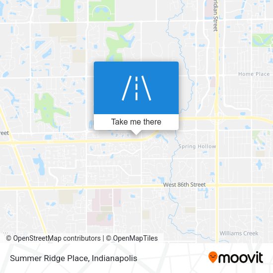 Summer Ridge Place map